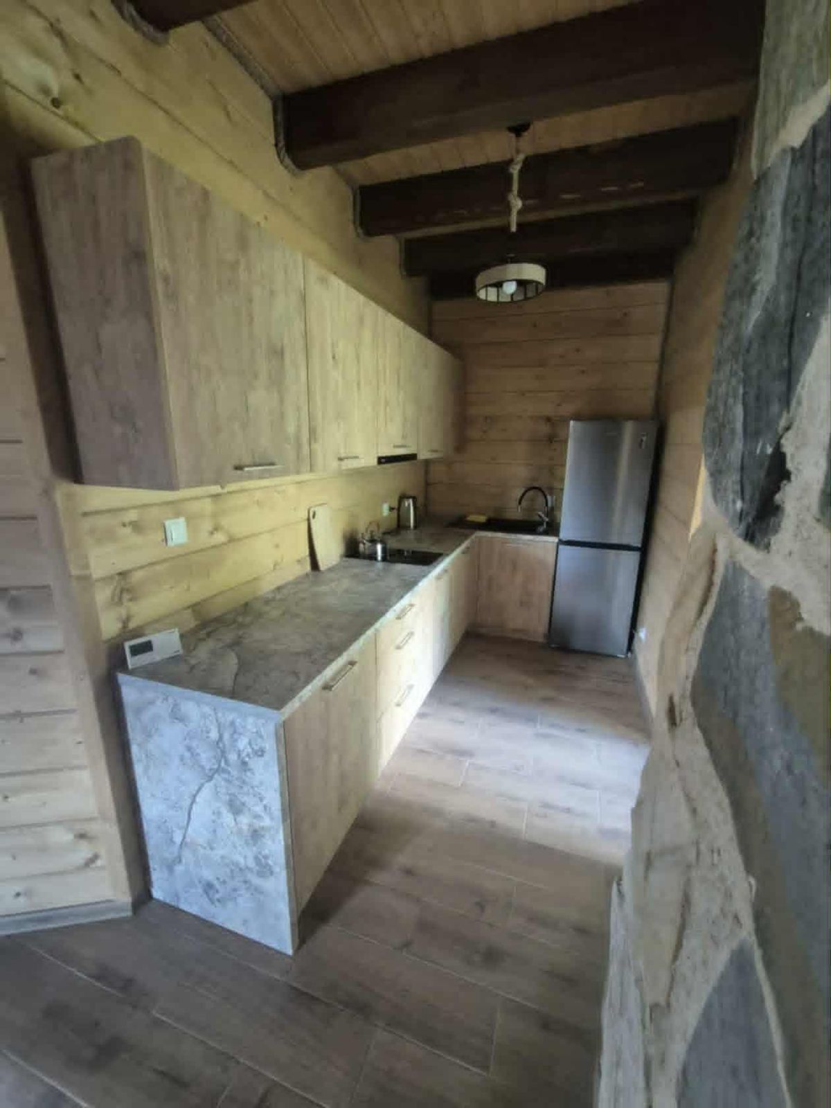 Apartament na parterze — aneks kuchenny